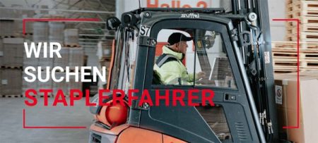 Staplerfahrer Stellenanzeige